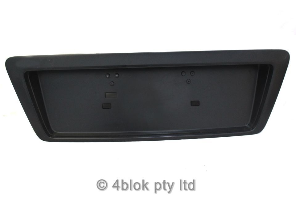 VY VZ Number plate frame surround Black 92083422 M NOS
