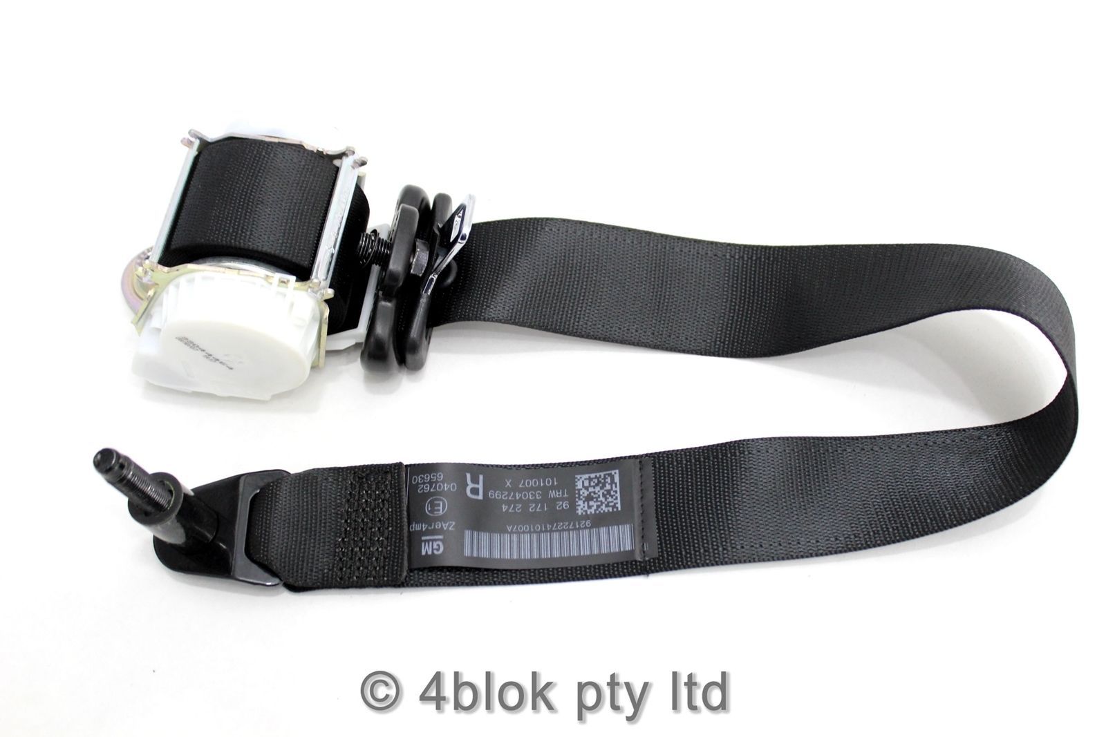 VE Holden Commodore Ute Front Right seat belt Black 92172274 M NOS