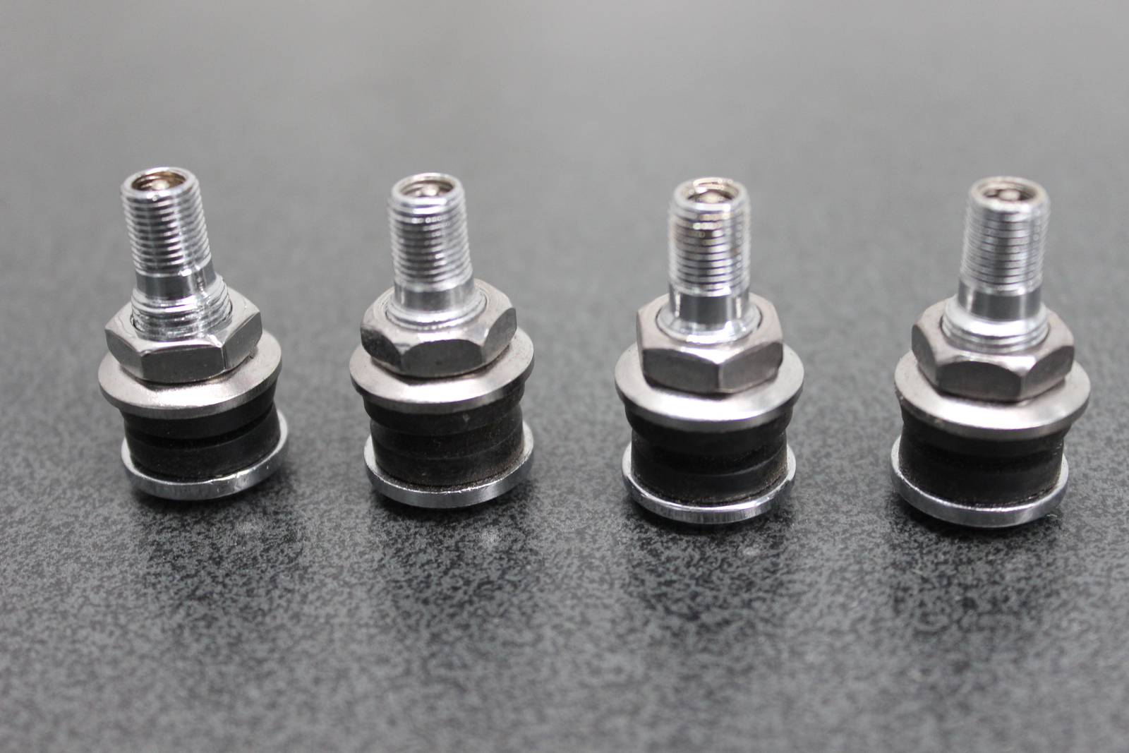 Universal Chrome Tubeless Short Valve Stems Metal Holden Ford Street