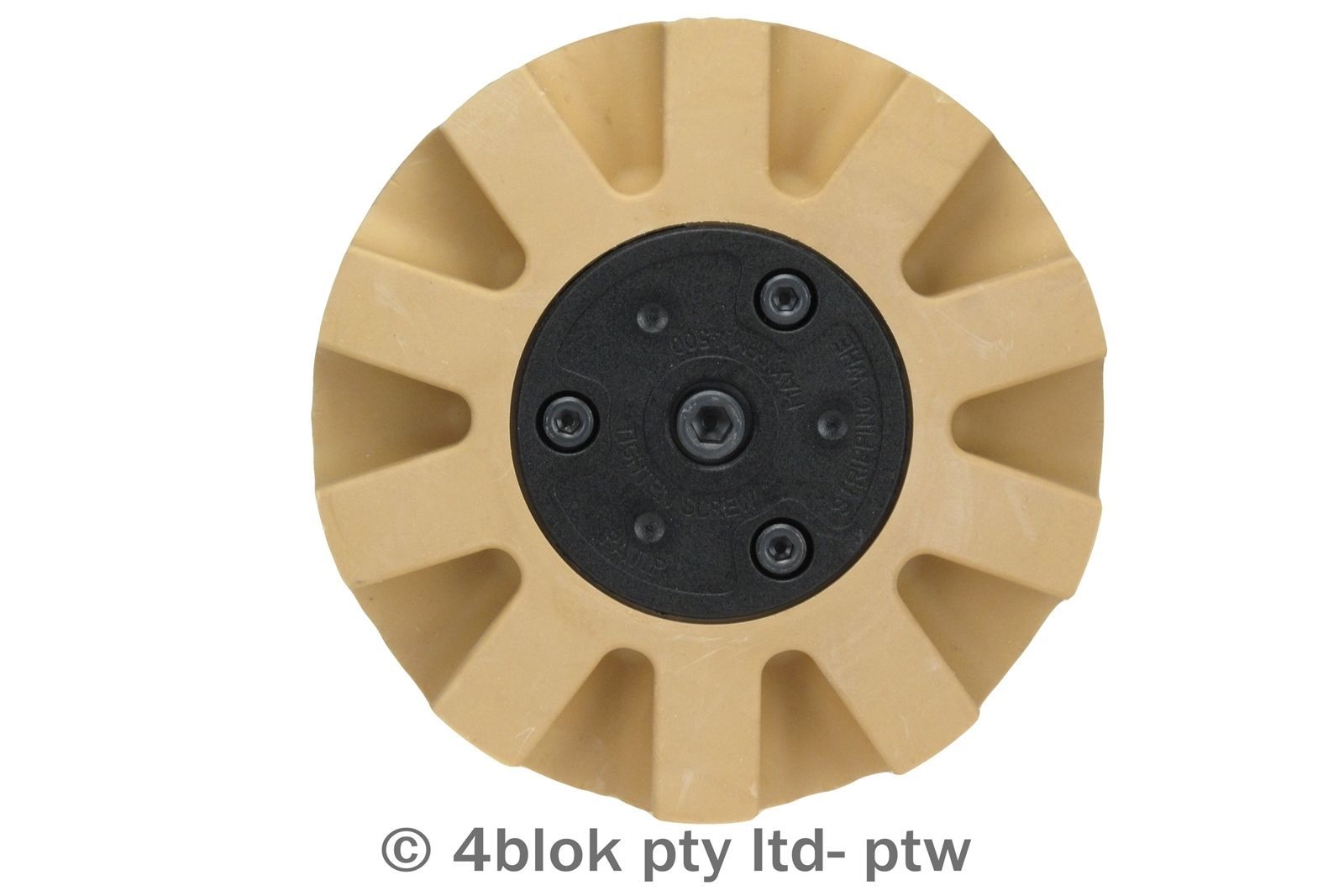 PTW Tools Rubber Eraser Wheel Body Panel Shop Supplies MGWE4 Caramel Wheel