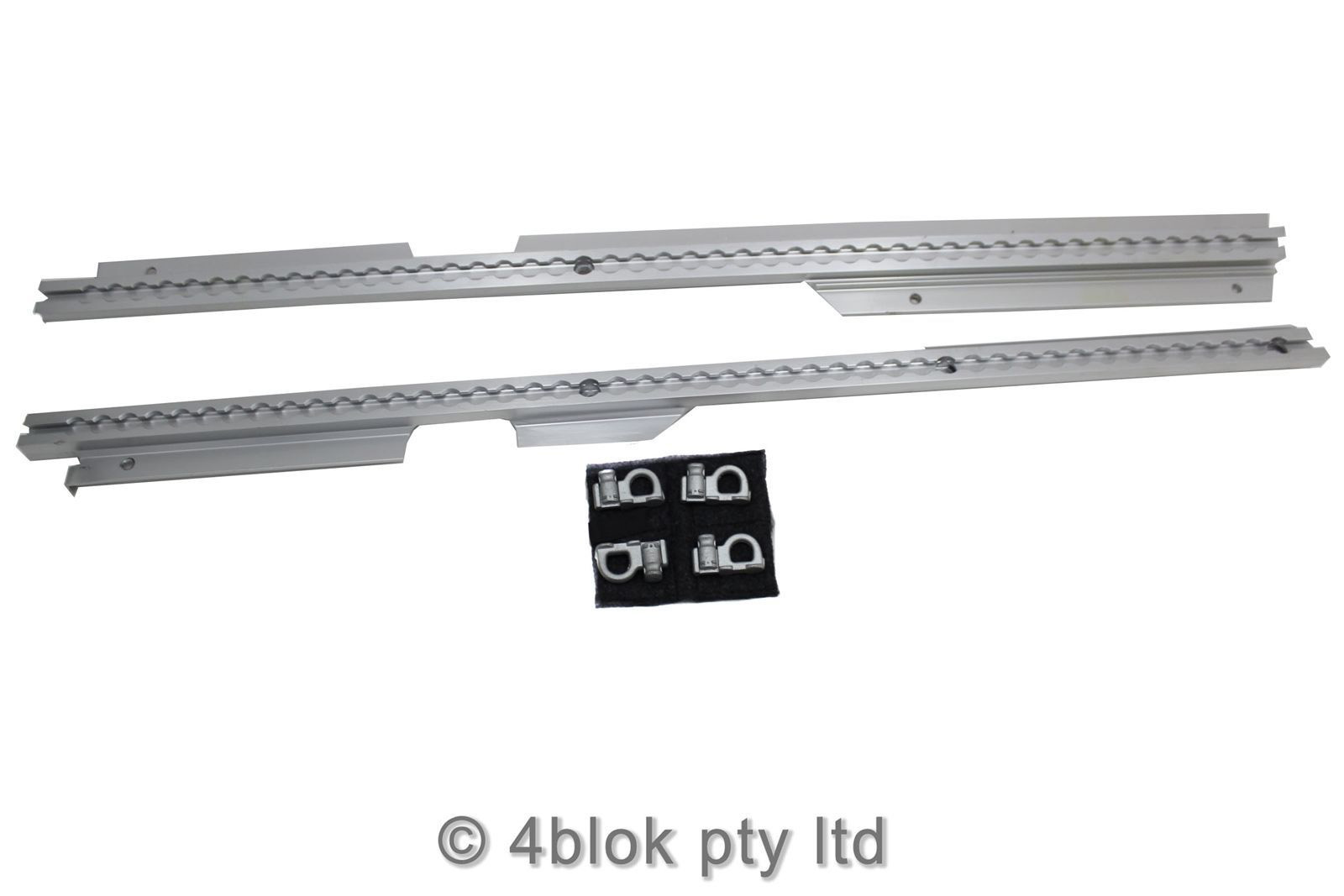 VY VZ Aluminium Cargo Tie Down Rails With D Shackles M NOS