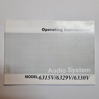 NOS VR VS Eurovox Radio Operating Instructions 