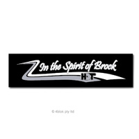 HDT In The Spirit Of Brock Decal - Small