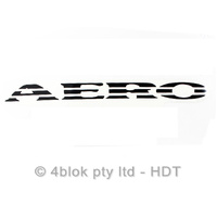 HDT VN - VP Aero Grille Decal Black - 60132BLK 