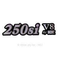 HDT VT 250Si V8 By HDT Decal Small - 70024