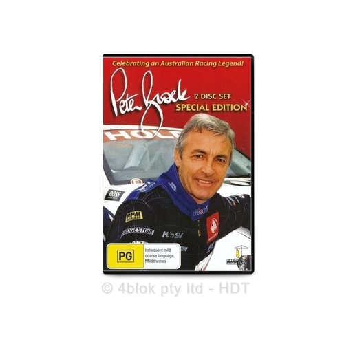 Celebrating An Australian Racing Legend Peter Brock 2 Disc Set Special Edition