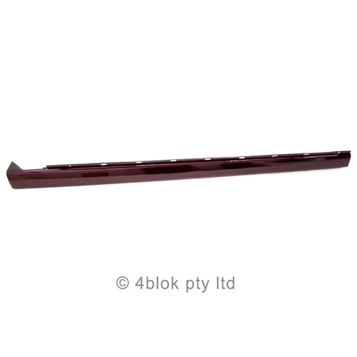 VY VZ HBD Wagon LH Side Skirt Berry Red