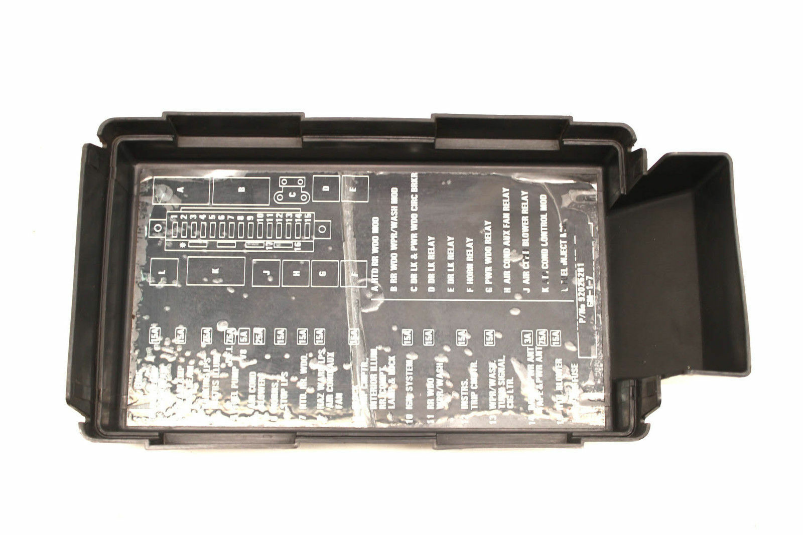 Used Holden Commodore Berlina Calais VL Fuse Box Cover 92025281 Sedan Wagon