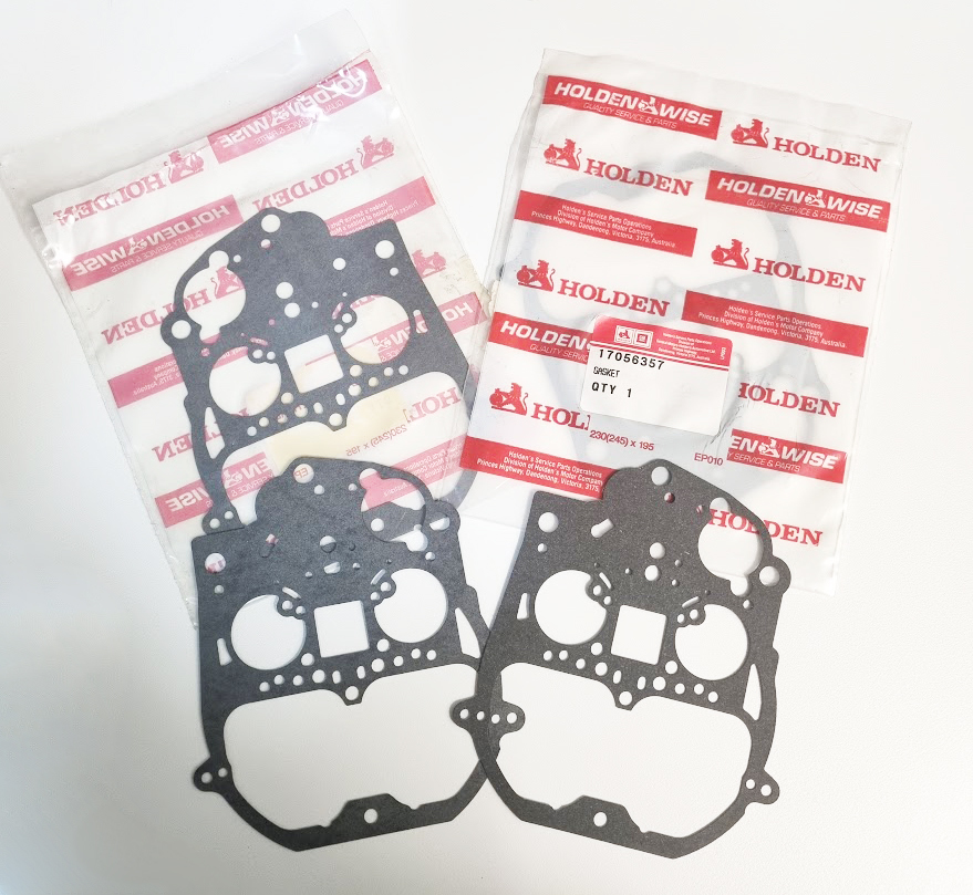 NOS Holden VC VH VK VL Rochester Quadrajet Air Horn Gasket x4 5.0 V8