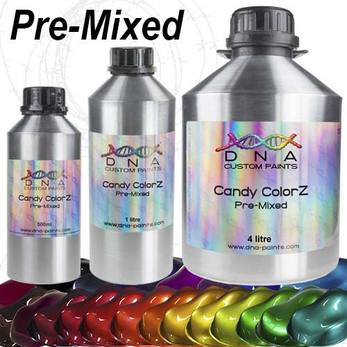 Premixed Candy Colours Paint
