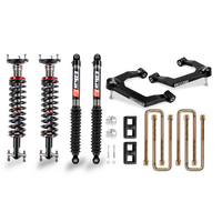 Cognito 3-Inch Performance Level Lift Kit With Elka 2.0 IFP Shocks for 19-24 Chevrolet Silverado 1500