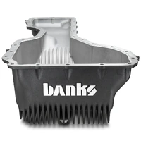 Banks CoolRunner Oil Pan System, Lower, L5P, GM 2020-2024, Black