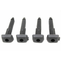 Used VT VX WH VU Pewter Grey Head Rest Clips 