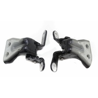 VE Drivers Right Rear Door Hinges Pair Phantom Black 