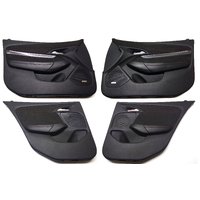 Used VF HSV Clubsport R8 Jet Black/ Red Curry Door Trim Set Red Stitch 