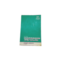 Used VL Owners Handbook Manual May 1986 Print 2 