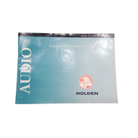 Used VY VZ Radio Audio System Handbook 