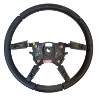 Used VY Leather Type Steering Wheel Suit Reco 