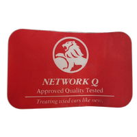 NOS VS Network Q Reverse Window Dealer Decal 1995 