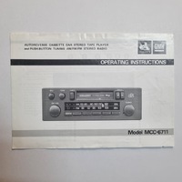 Used VK VL Eurovox Radio Operating Instructions 
