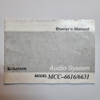 Used VP Eurovox Radio Owner's Manual 