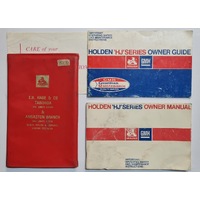 Used Holden HJ Owners Manual Wallet Complete Monaro Kingswood Coupe GTS 9940569