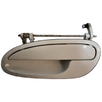 Used VT VX WH VY VZ WK WL Left LH Heron White Outer Door Handle 