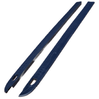 Used Chevrolet Silverado 2500 3500HD Genuine Tub Upper Mould Pair Black 2020-23