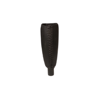 Used VX WH Anthracite Black Leather Auto Shifter Knob 
