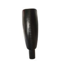 Used VX WH Anthracite Black Leather Auto Shifter Knob 