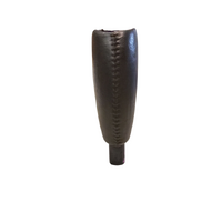 Used VT VX WH Pewter Grey Leather Auto Shifter Knob 