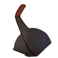 Used VY VZ Anthracite Black Red Leather Hand Brake Boot Cover 