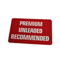NOS VT VX VY VZ Premium Unleaded Recommended Decal 