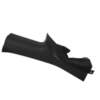 Used VF WN LHR Left Rear Jet Black Inner Scuff Plate Trim 