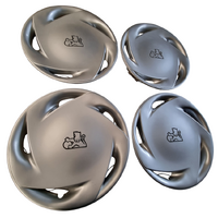 Used VR Acclaim Swirly Hubcap Set Of 4