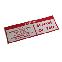 NOS HQ HJ HX LH Beware Of Fan Decal 