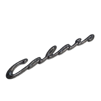 Used VX Calais Chrome Boot Badge Emblem 