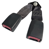 Used VX WH Pewter Grey Rear Seat Belt Twin Buckle 