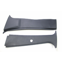 VG Blue Upper & Lower Left B Pillar Trims