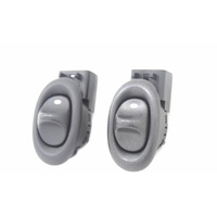 Used VT VX WH Rear Electric Power Window Switch Pair Charcoal 