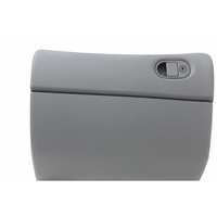 Used VT VX Glove Box Front Panel With Lock Pewter Grey 