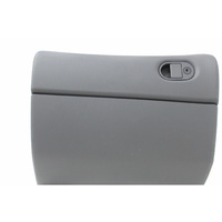 VT VX Glove Box Front Panel With Lock Pewter Grey 