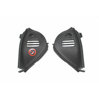 VY V2 VZ WK WL Anthracite Black Dash End Trim Pair 