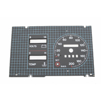 Speedometer Gauge Fascia