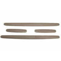 WH Beige Scuff Plate Insert Set 