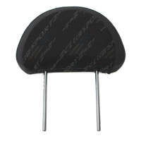 VT Front Pewter Grey Single Head Rest