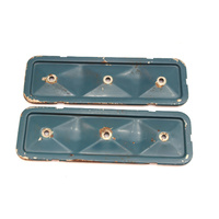 VC VH 3.3 Litre 6 Cyl  Blue Engine Side Covers 