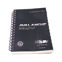 Used VY HSV Avalanche Owners Handbook 