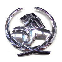 Used WK WL Bonnet Wreath Badge 