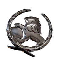 Used WK WL Bonnet Wreath Badge 